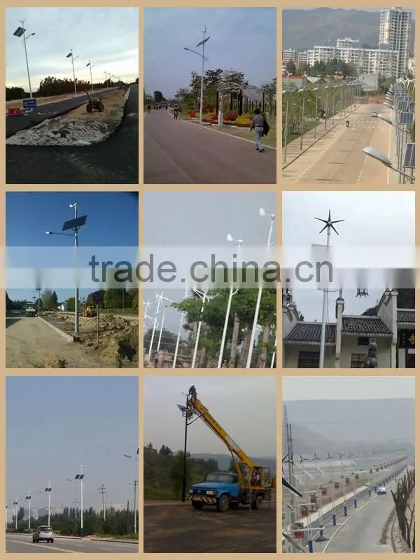 Chinese 600w 24v Wind Solar Hybrid Street Light Charge Controller