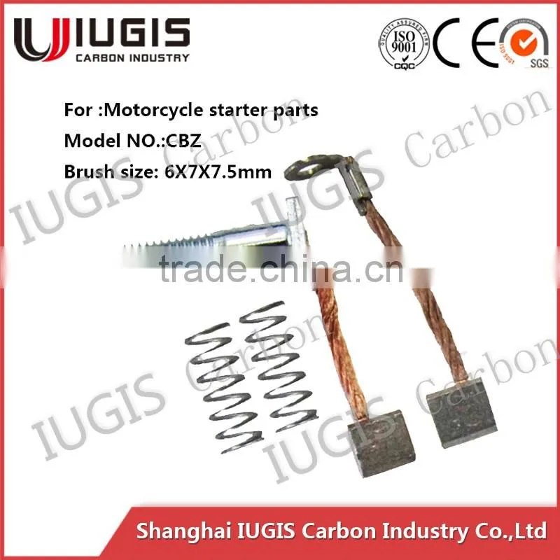 HIGH COPPER CBZ CARBON BRUSH FOR MOTORCYCLE