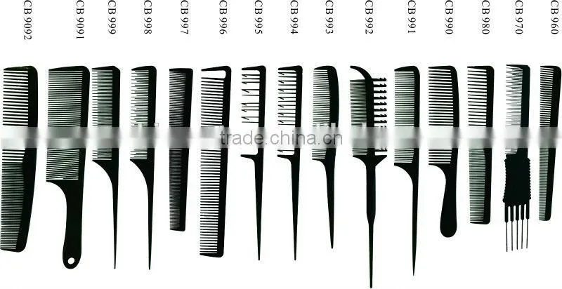 professional carbon cutting hair comb up to 450F