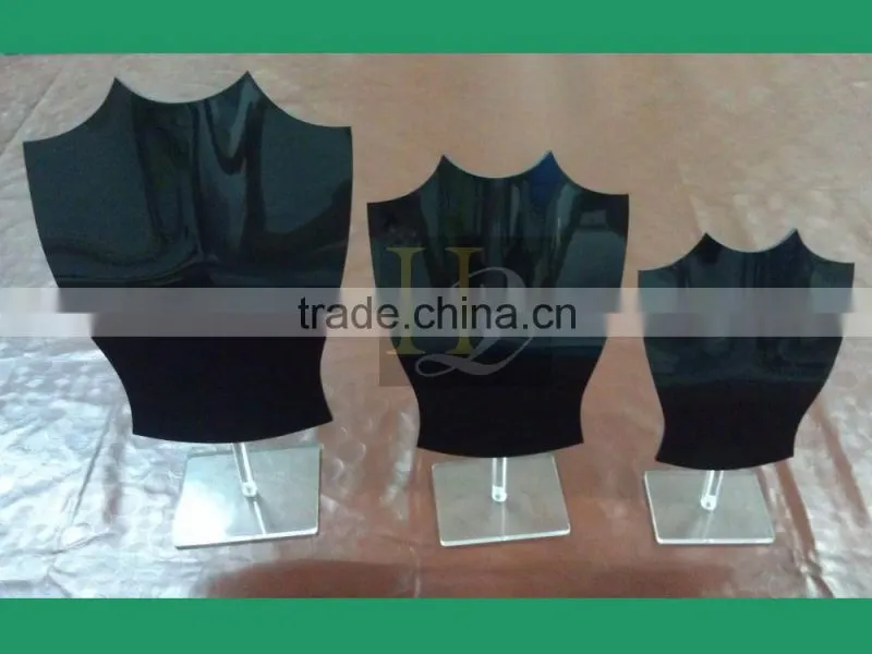 fashion acrylic jewelry display stand/acrylic necklace display