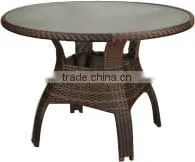 traditional design outdoor rattan table
