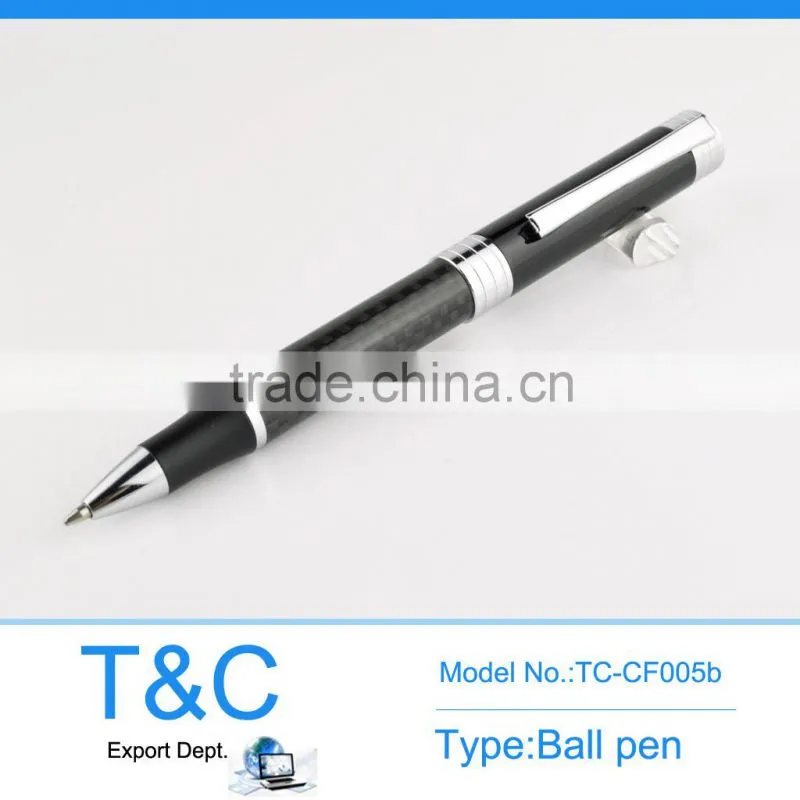 Exclusive carbon fiber roller ball pen gift set