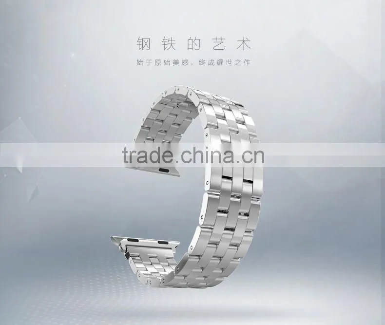 Stainless steel Watch strap for apple watch