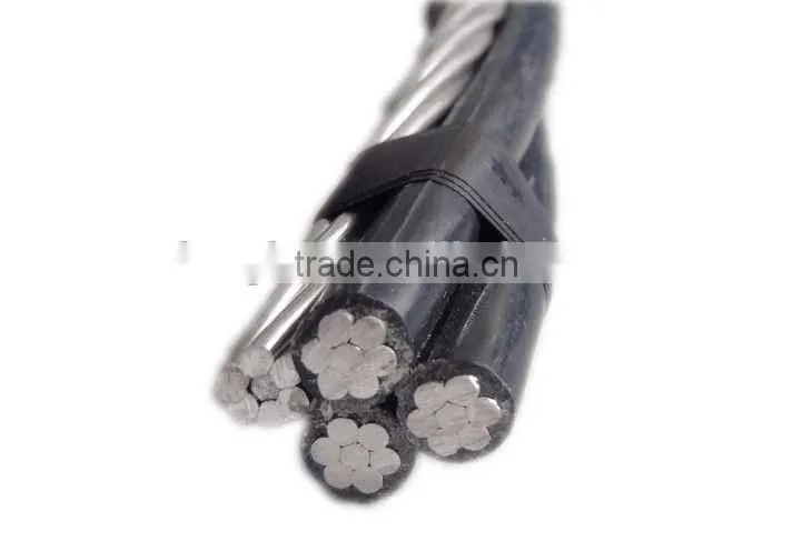 China suppiler different types of three phase 5 core pvc insulated power cable