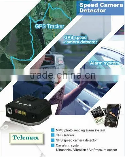 Car GPS Speed Radar Detector + 2GTracker