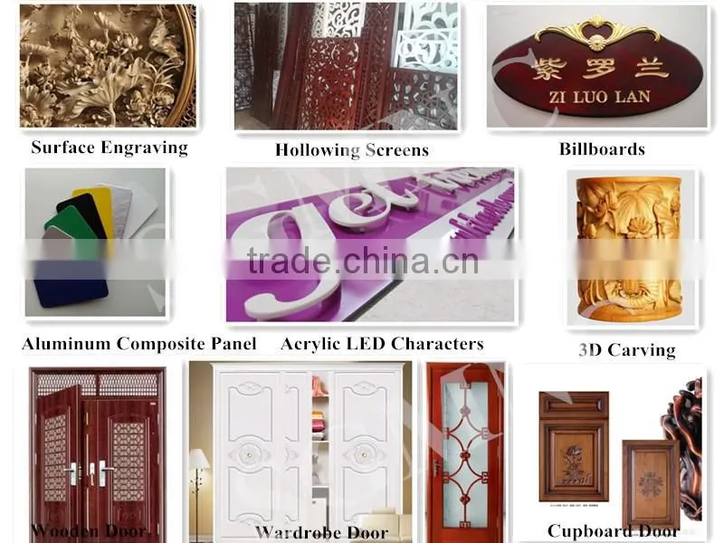 Hot sale cnc wood router furnitures atc cnc router for MDF cutting machine
