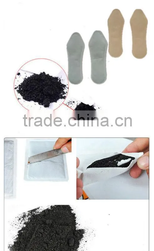 CE ISO approved wholesale iron powder disposable foot warmer pack/adjustable foot warmer