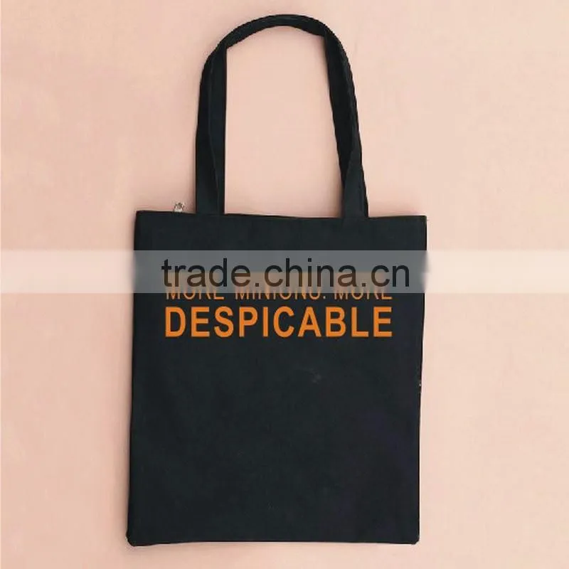 China supplier promotional shopping canvas tote bag for women