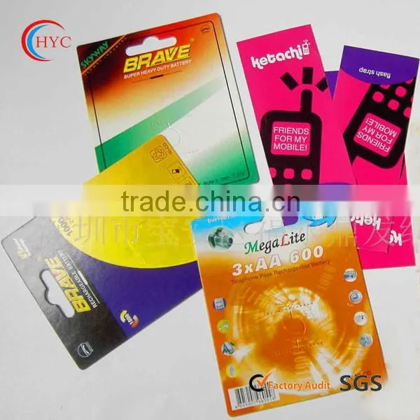 high quality custom printed glossy lamination paper cards