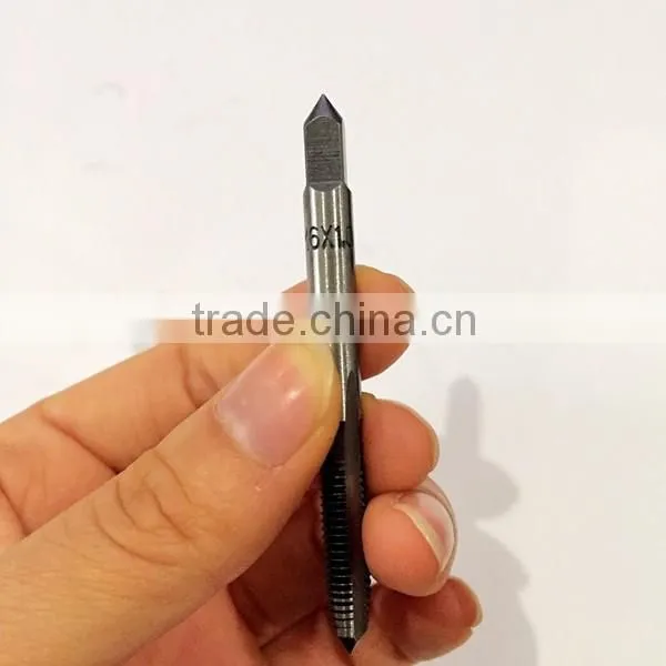 Alloy steel or HSS taper taps , hand taps , stainless tapping tool M6
