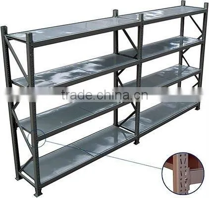 Light duty storage rack