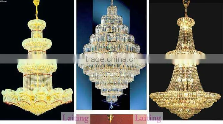 New design hotel luxury crystal chandelier