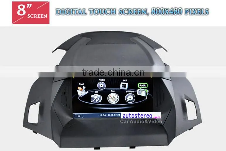 8 inch Car DVD player for FordKuga Car Stereo GPS Navigation Car Headunit Autoradio Multimedia Satnav