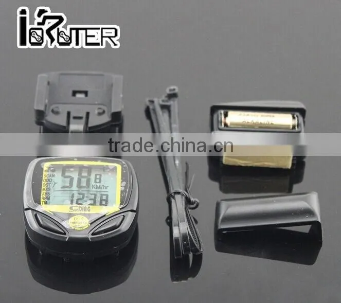 Cheap Bicycle Computer Cycling Bike Odometer Speedometer Waterproof Backlight Stopwatch