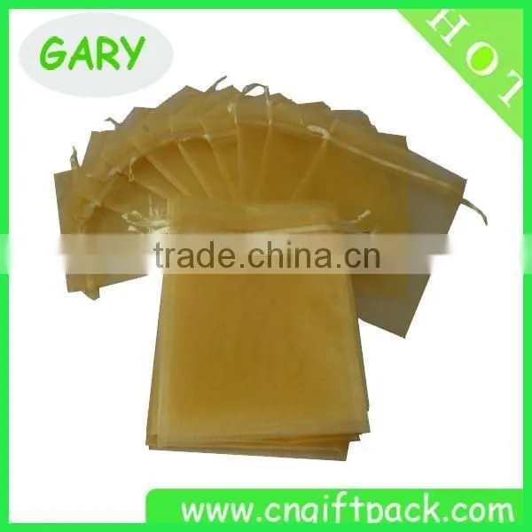 wholesales organza bag Black colour Accept custom logo