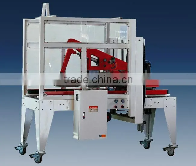Semi-Auto Flaps Folding Carton Sealer Easy operation