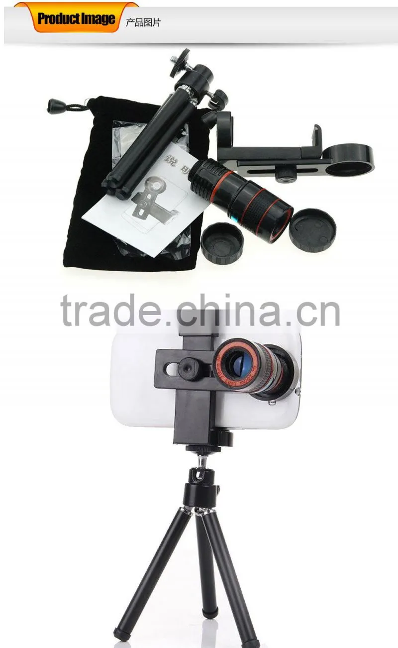 Universal 8x Zoom Telescope Telephoto Camera Lens for Samsung Galaxy Note 4 3 2 S6 S5 S4