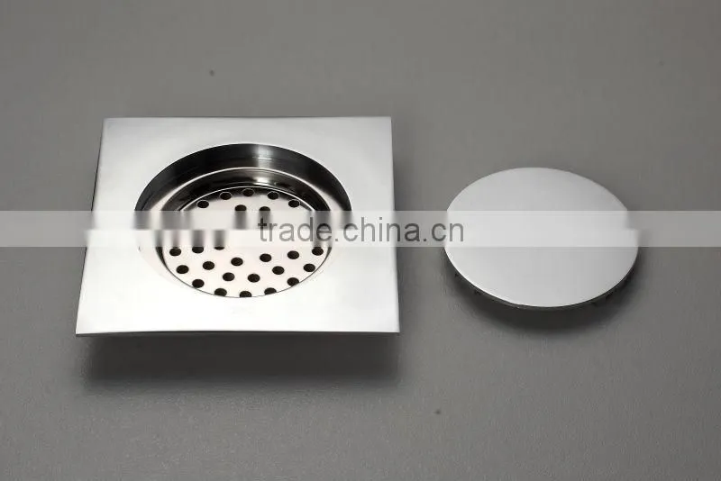 Square Zinc Shower Floor Drains, Sanitary Floor Drain