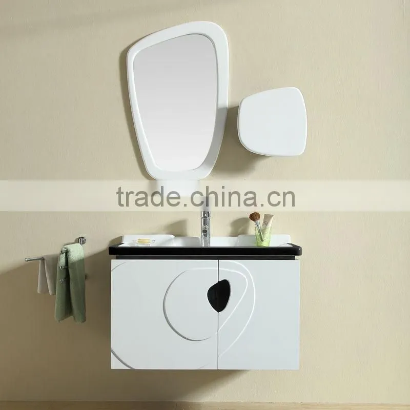 HM-C-08(80) Stainless Modern Basin cabinet bathrooms