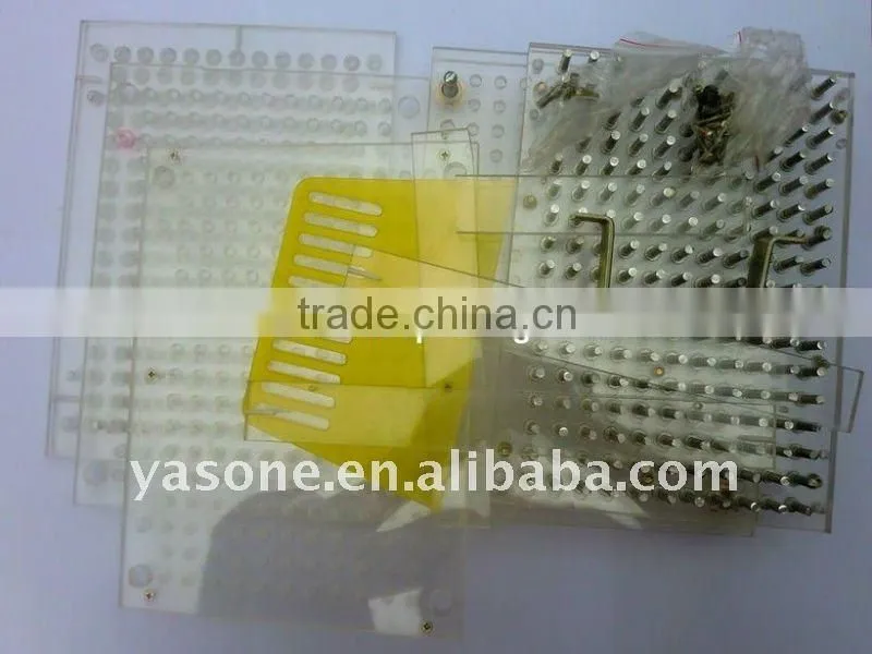 187 holes Manual Capsule Filler,capsule filling machinery with tamping tool