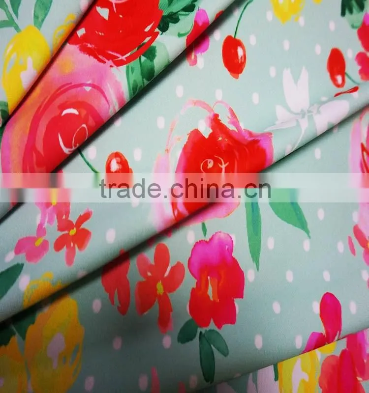 Printing Nylon Fabric For Bedspread Comfortable Anti-static Shrink-resistant