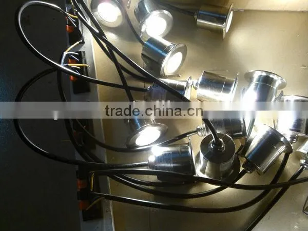 dc12v/24v underground pool water detection led lights