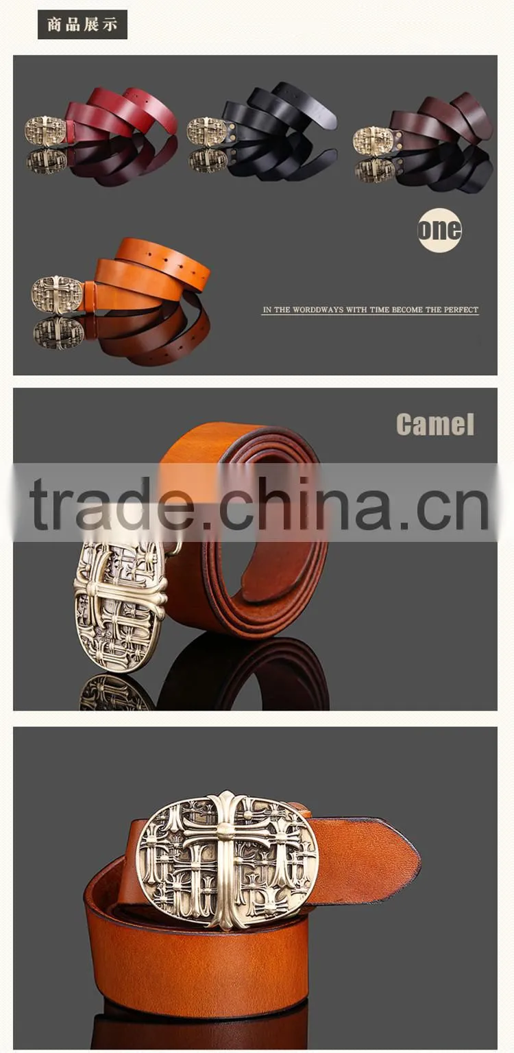 China Belt Factory Hot Sell Item Belt Genuine Leather Ladys Waist Belts