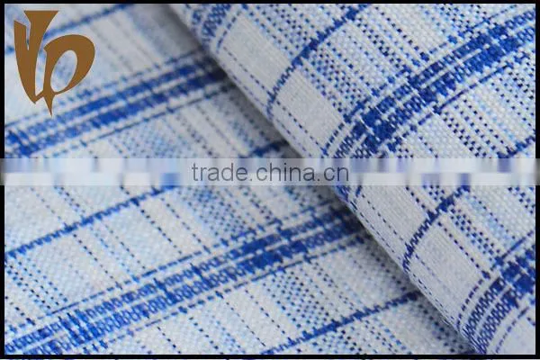 China supplier fabric and textile woven space dyed fabric shirt