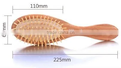 Popular wooden hair brush in hairbrush
