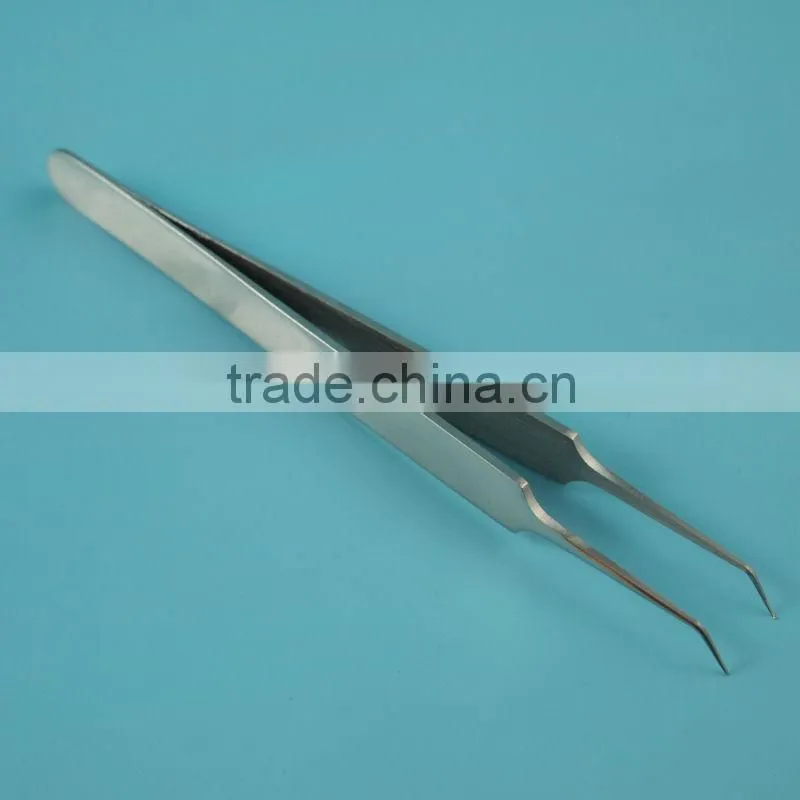 Curved sharped tip large tweezer
