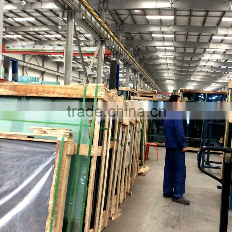 Stair glass laminated glass, anti slip ceramic frit glass, safety glass