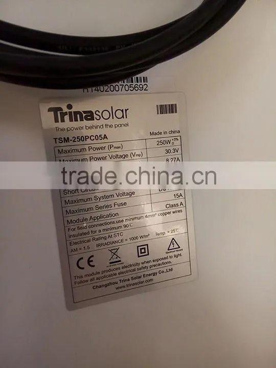 300W solar modules poly solar panel 72cells 300W stock