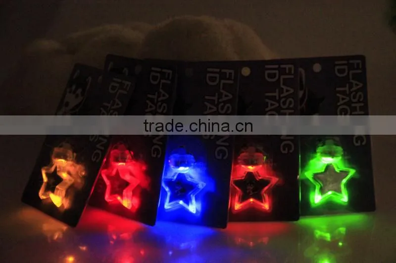2014 new year led glowing dog tag
