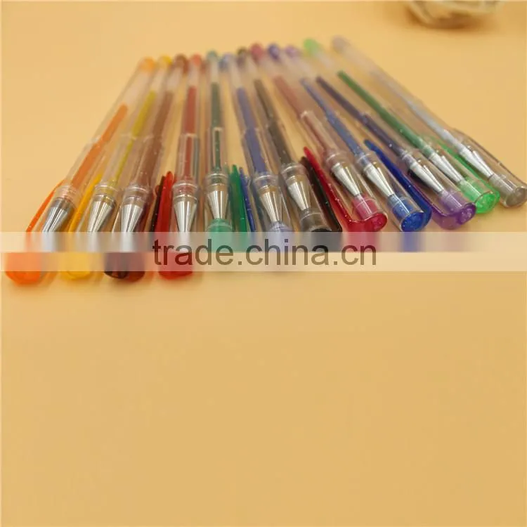 rainbow gel ink pen set (G-100)