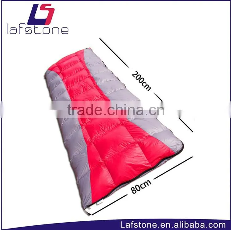 Duck down camping sleeping bag