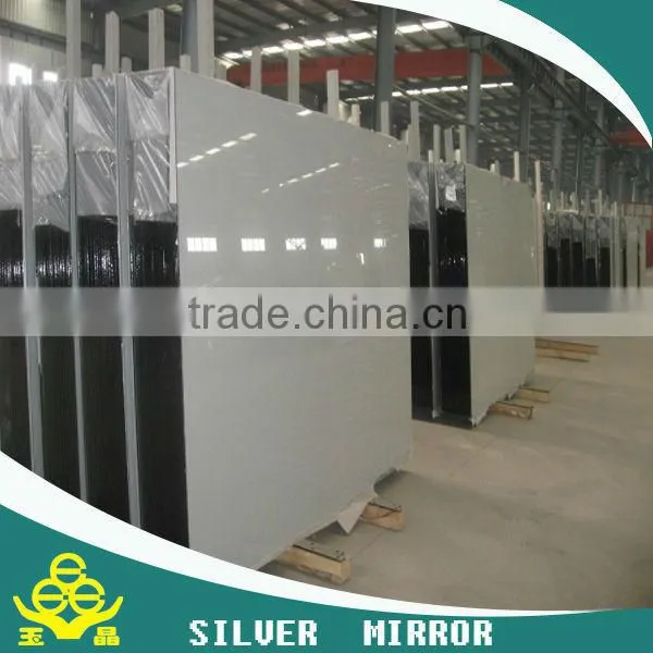 2mm low price Silver types decorative mirror wall mirror glass with CE&ISO certificate