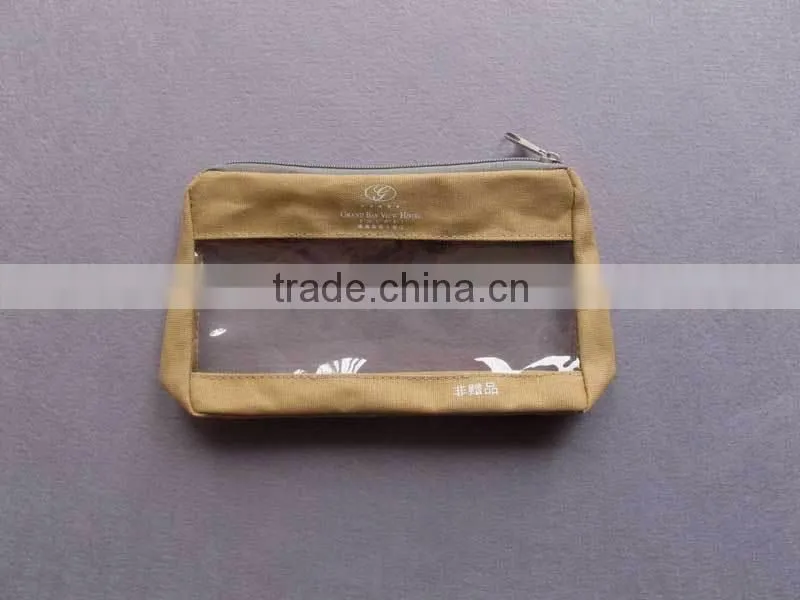 personalized cosmetic PVC mini bag for hotel and hosipital
