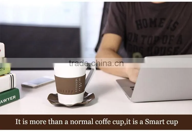 silicone coffee cups, car heating cup, smart car heating cup