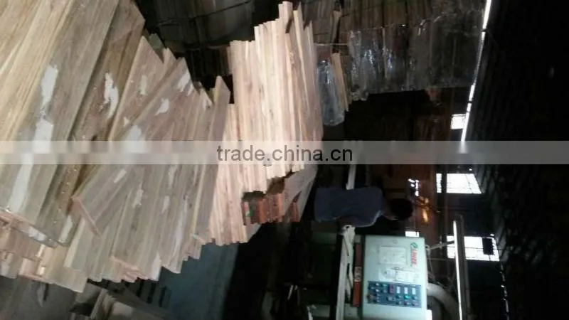 Unfinished Chinese Teak Solid Wood Flooring