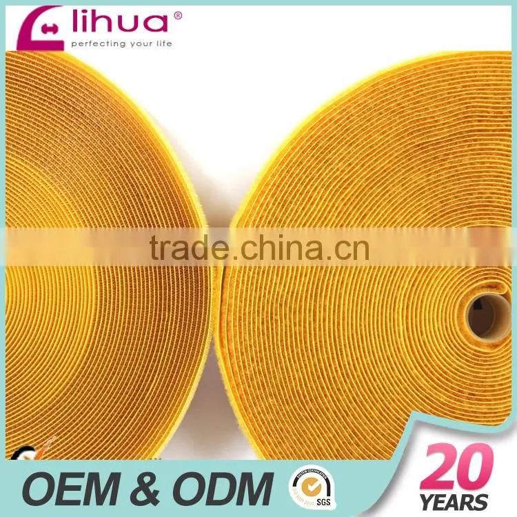 1inch colourful hook and loop manufacture from LIHUA,hook and loop fastener tape