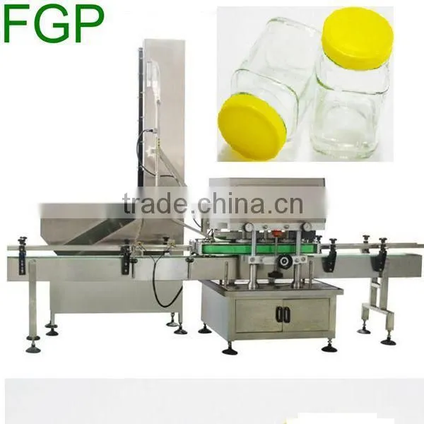 Single-Head Automatic Screwing Capping Machine bottle continuous capper
