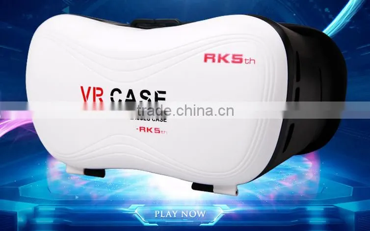2016 Best selling Glasses 3D VR BOX/case Google Cardboard Virtual Reality 3D Glasses Bluetooth