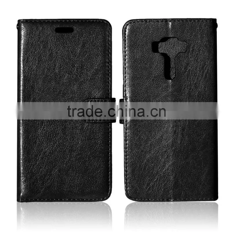 Cell Phone PU Leather Flip Card-slot Case for ASUS ZenFone ZD552KL