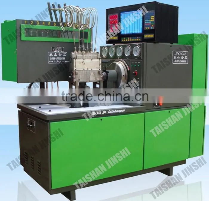 High accuracy injection pump test bench of entire digitization and automation for the market development