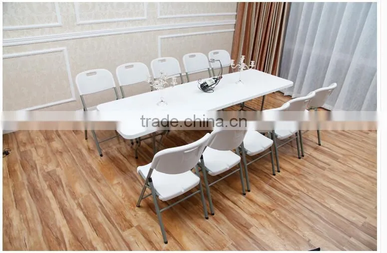 Wholesale High Quality HDPE Panel Outdoor Plastic Garden Table