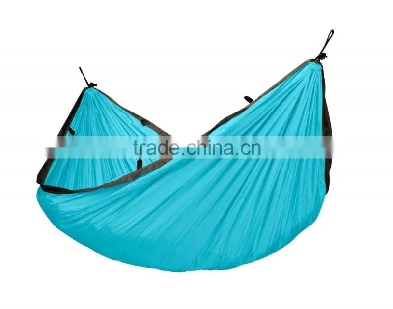 Ultra Light Parachute Silk and Travel Nylon Folding Covered Hammock