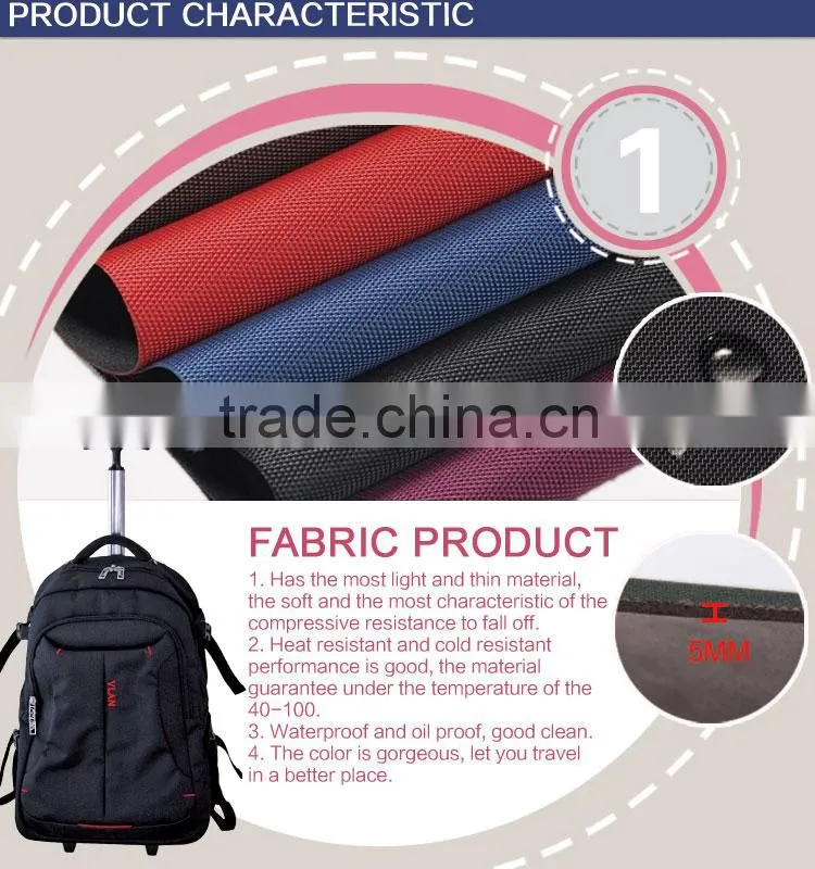 hot selling good quality travel trolley bags for young and dynamic style