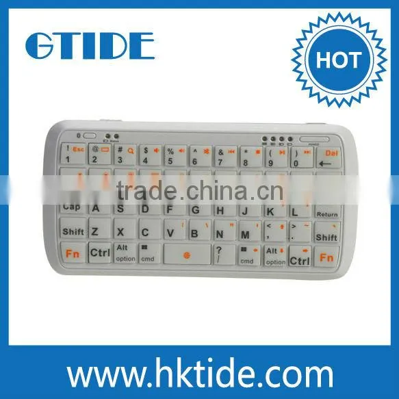 Waterproof Wireless Foldable Silicone Keyboard Pocket Bluetooth Keyboard for iPhone,/Samsung/iPad