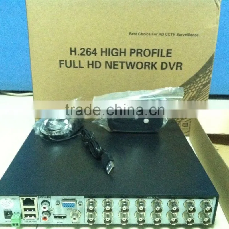 Factory price 16 channel standalone dvr h 264