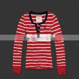 senior girl yarn-dyed rib suit
